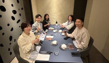 ミシュラン掲載店で食事会しました